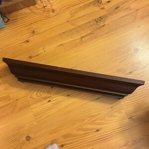 Vintage Wooden Display Shelf • Home Interiors